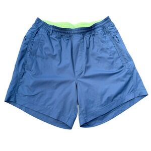 Birdogs Boom Men's Shorts Blue Green Athletic Golf Training‎ Gym Medium